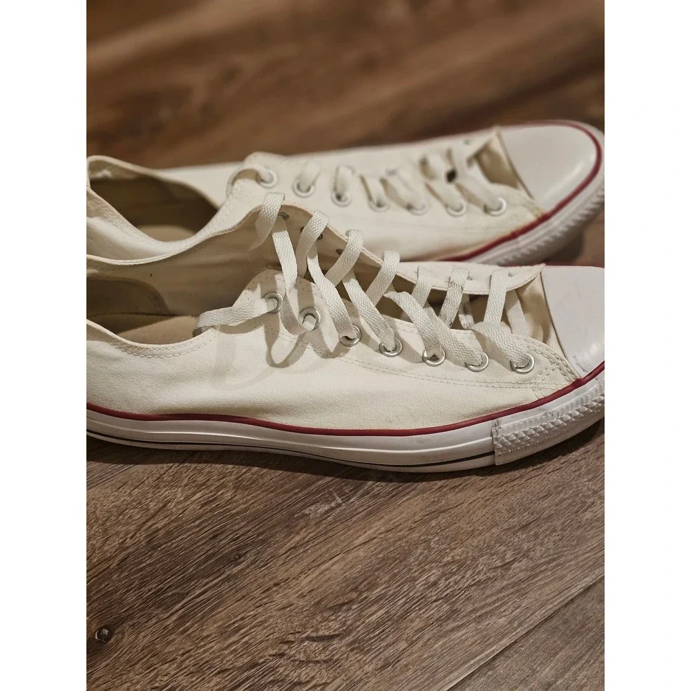 Converse Chuck Taylor All Star Low Top Sneakers Bundle White Black Mens 13 M7652 - Picture 3 of 11